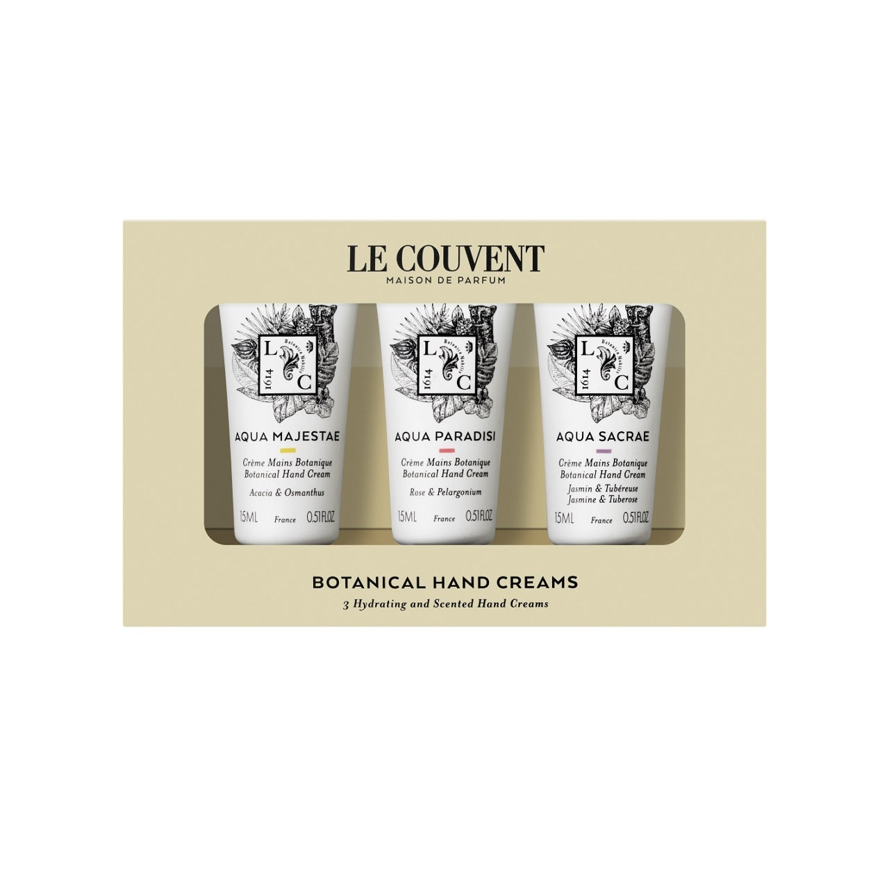 LE COUVENT ボタニカル ミニハンドクリーム セット